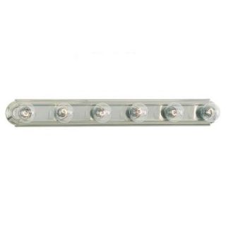 Sea Gull Lighting De Lovely 6 Light Brushed Nickel Vanity Bar Light 4702 962