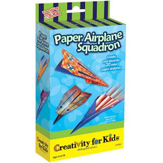 Creativity For Kids Activity Kits Paper Airplane Squadron (makes 20)