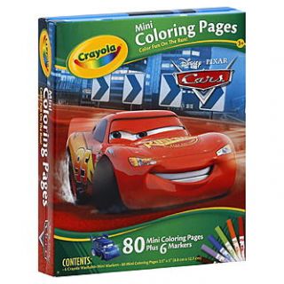 Crayola Coloring Pages, Mini, Disney Pixar, Cars, 1 kit   Toys & Games