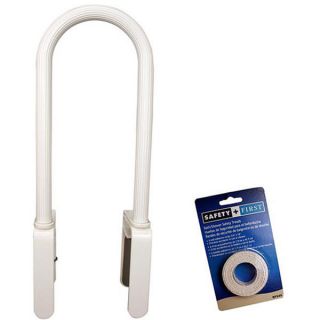 Safety First Grab Bar and Treads Bathtub Safety Kit   12623242