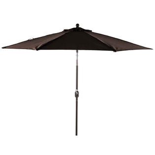 Flexx Market Umbrellas 9 ft Wind Protected Market Umbrella. Praline