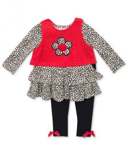 Rare Editions Baby Girls Two Piece Vested Top and Pants   Kids & Baby