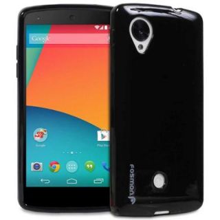 Fosmon DURA CANDY Series TPU Skin Case Cover for Google Nexus 5   Black