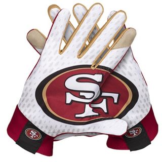 Nike NFL Lightweight Fan Gloves   Mens   Football   Accessories   San Francisco 49ers   Gym Red