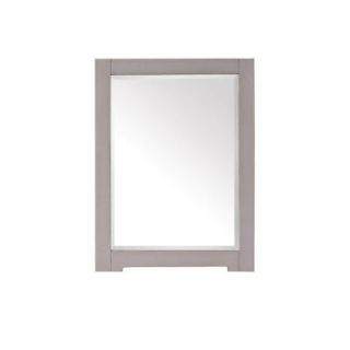 Avanity Kelly 32 in. L x 24 in. W Framed Wall Mirror in Grayish Blue KELLY M24 GB