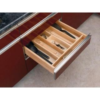 Rev A Shelf Large Wood Cabinet Drawer Utility Tray Insert 4WUT 3SH