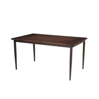 Hillsdale Furniture Cameron 60 in. Rectangle Dining Table in Chestnut Brown 4671DTBR