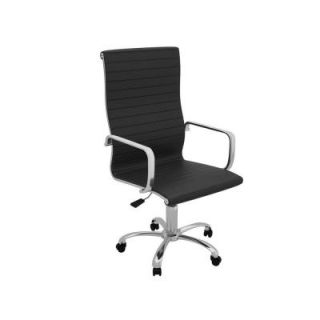Z Line Designs Black Leathercare High Back Chair ZL9800 01MCU