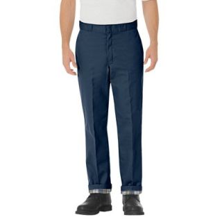 Dickies® Mens Relaxed Straight Fit Twill Flannel Lined Pant