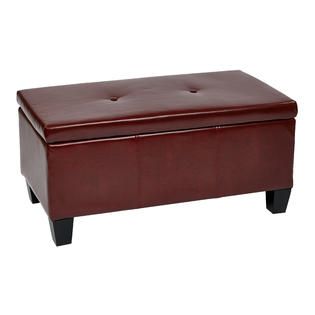 Avenue Six Ave Six® Detour Storage Bench in Eco Leather   Home