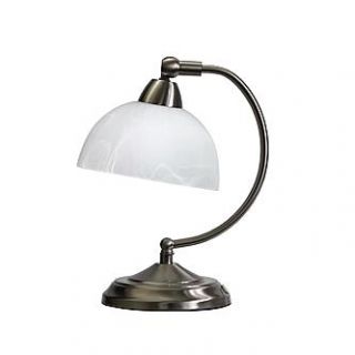 Elegant Designs Mini Modern Bankers Desk Lamp with Touch Dimmer
