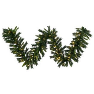 Vickerman 50 Imperial Pine Garland with 400 Warm White LED Lights