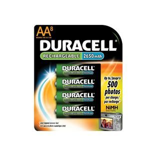 Duracell Rechargeable AA Batteries 8 CT PACK   Tools   Electricians