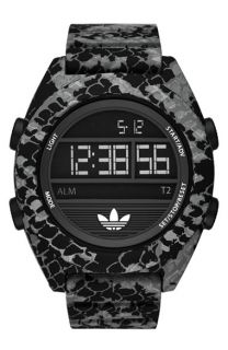 adidas Originals Calgary Silicone Strap Watch, 50mm