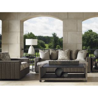 Blue Olive 4 Piece Deep Seating Group with Cushions by Tommy Bahama