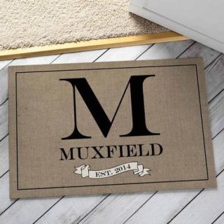 Personalized Family Name Doormat