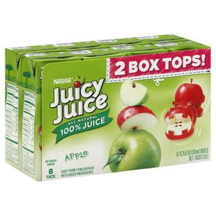 Juicy Juice 100% Juice, Apple, 8   6.75 fl oz (200 ml) boxes [1.68 qt