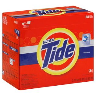 Tide Ultra HE Powder Original Scent Laundry Detergent 95 OZ BOX   Food