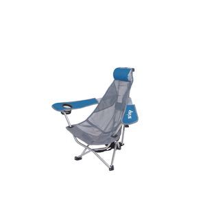 Mesh Backpack Chair   Blue/Gray Mesh