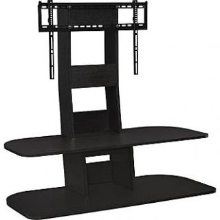 Dorel Home Furnishings Black Galaxy 47 TV Stand with Mount   Home