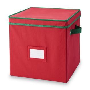 Essential Home 64 Cube Ornament Storage Box