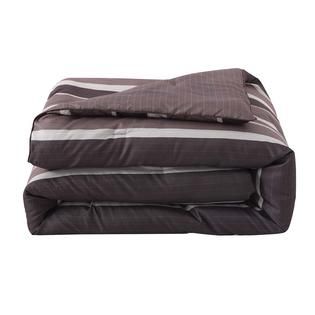 Janson Reversible Comforter Set   Brown
