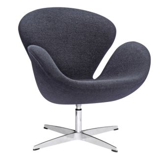 MaxMod Swan Fabric Wool Chair