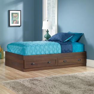 Sauder County Line Twin Platform Bed   Home   Furniture   Bedroom