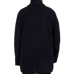 Excelled   Mens Double Collar Car Coat  Online Exclusive