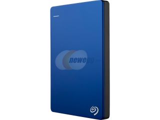 Open Box Seagate Backup Plus Slim 2TB Portable External Hard Drive with 200GB of Cloud Storage & Mobile Device Backup USB 3.0   STDR2000102 (Blue)
