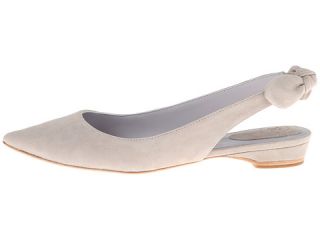 Johnston Murphy Tami Bow Sling Taupe Shimmer Suede