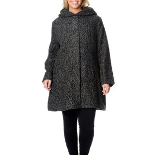 Excelled Plus Oversize Shawl Collar Coat   15769896  