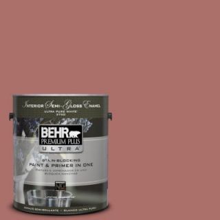 BEHR Premium Plus Ultra 1 gal. #PMD 81 Tandoori Spice Semi Gloss Enamel Interior Paint 375301