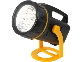 Black 13 Watt LED Lantern Flashlight With Stand