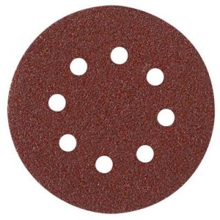 Bosch 6 in. 6 Hole Red 60 Grit Hook and Loop Sanding Disc ( 25 Pack) SR6R062
