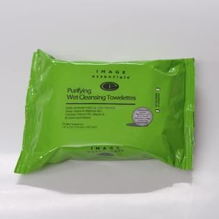 Image Essentials Purifying Wet Cleansing Towelettes   Beauty   Skin