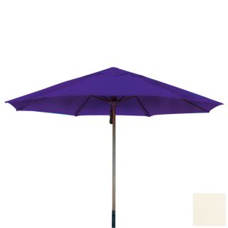 Dayva Canvas Market Umbrella with Pulley (Common 9 ft x 9 ft; Actual 9 ft x 9 ft)