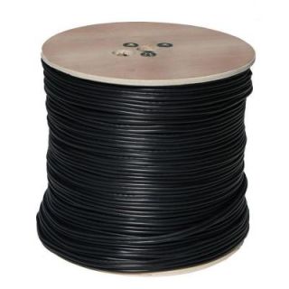 SPT 1000 ft. RG59 Coaxial Cable with Power Cable   Black 92S 1000B