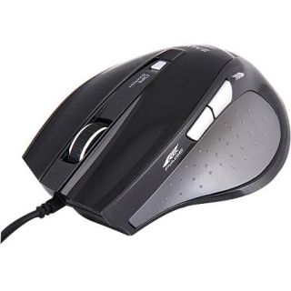 Zalman Black Wired 1600dpi 6 Button USB Gaming Mouse (ZM M400)   NEW