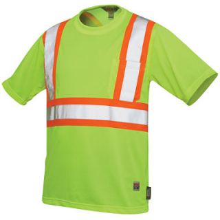 Work King High Visibility Traffic T Shirt–Big & Tall