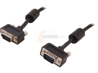 BYTECC SSVGA 25 25 ft. Micro SVGA Male Cable to Micro SVGA Male Cable HD15 with Ferrite Core   VGA / SVGA Cables