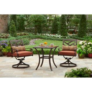 Better Homes and Garden Sonoma Falls 3 Piece Outdoor Bistro Set, Seats 2
