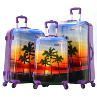 Olympia Palm Beach 3 Piece Spinner Luggage Set