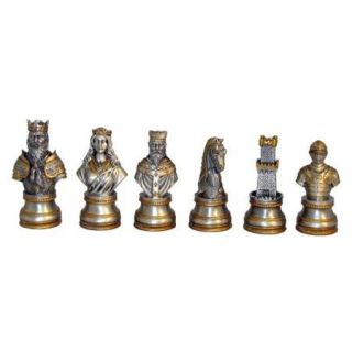 Pewter Camelot Chess Pieces