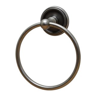 Residential Essentials Woodrich Aged Pewter Wall Mount Towel Ring