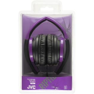 JVC  Riptidz On Ear Headphones   Violet HAS200V