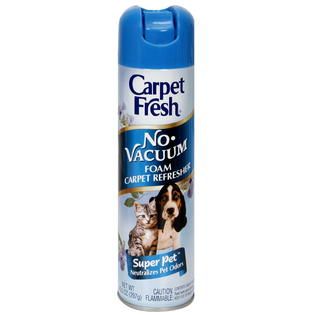 Carpet Fresh Carpet Refresher, No Vacuum Foam, Super Pet, 10.5 oz (297
