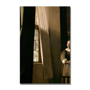 Trademark Fine Art 30x47 inches Jan Vermeer Lady Writing A Letter