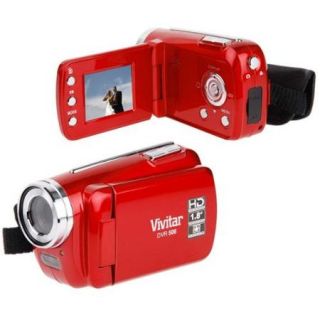 Vivitar DVR508 Digital Video Camera Camcorder Strawberry Red   DVR508 STRAW