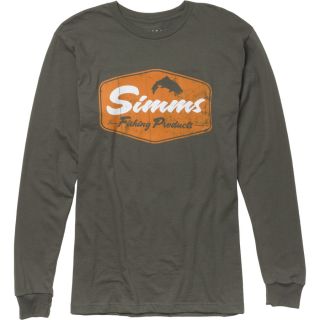 Simms Fishing Products T Shirt   Long Sleeve   Mens